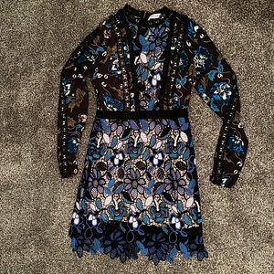 Self-portrait lace dress